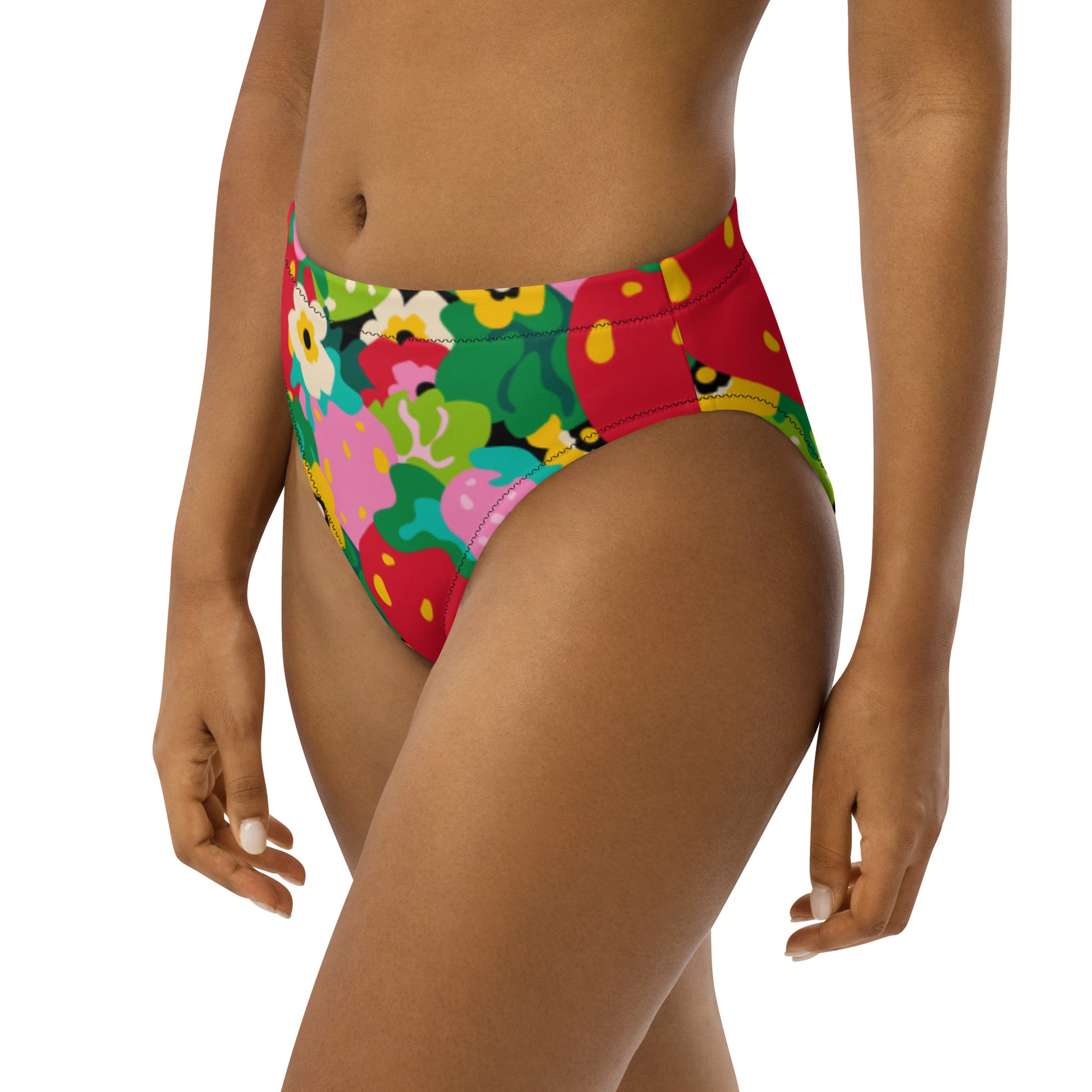 Bikini bottom with high waist (recycled) - BERRYLEI - SHALMIAK