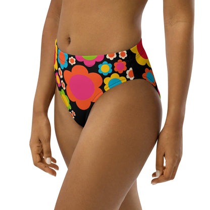 Bikini bottom with high waist (recycled) - ELLIE mix - SHALMIAK