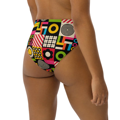 Bikini bottom with high waist (recycled) - CANDYBOX - SHALMIAK