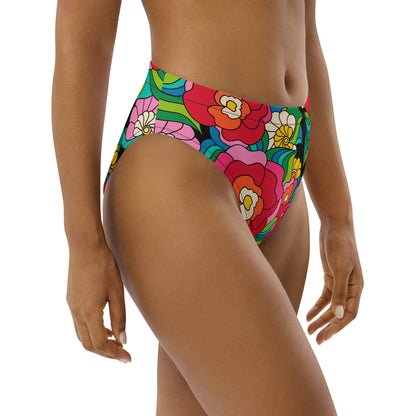 Bikini bottom with high waist (recycled) - BELLADRAMA - SHALMIAK