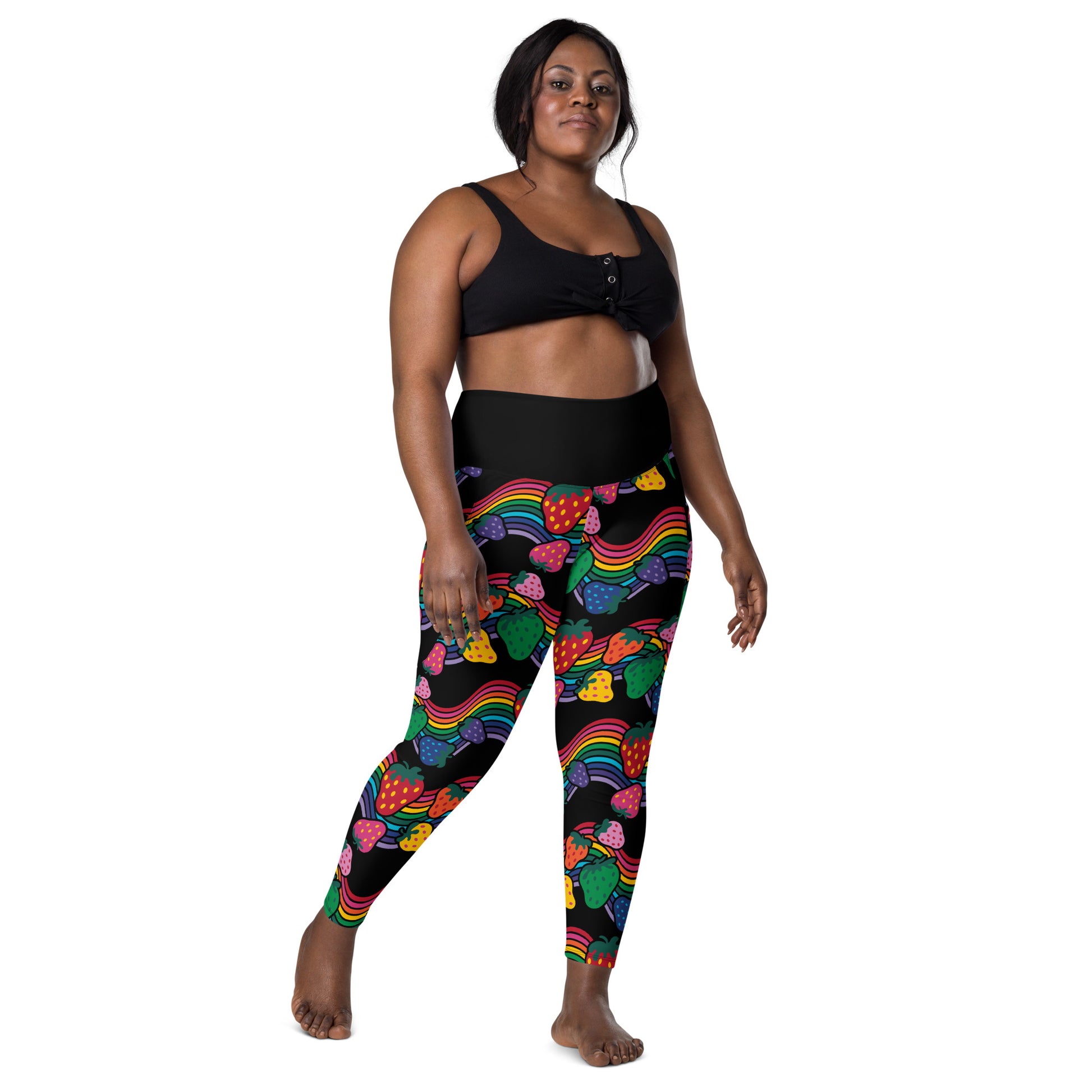 BERRYBOW black - Leggings With Pockets