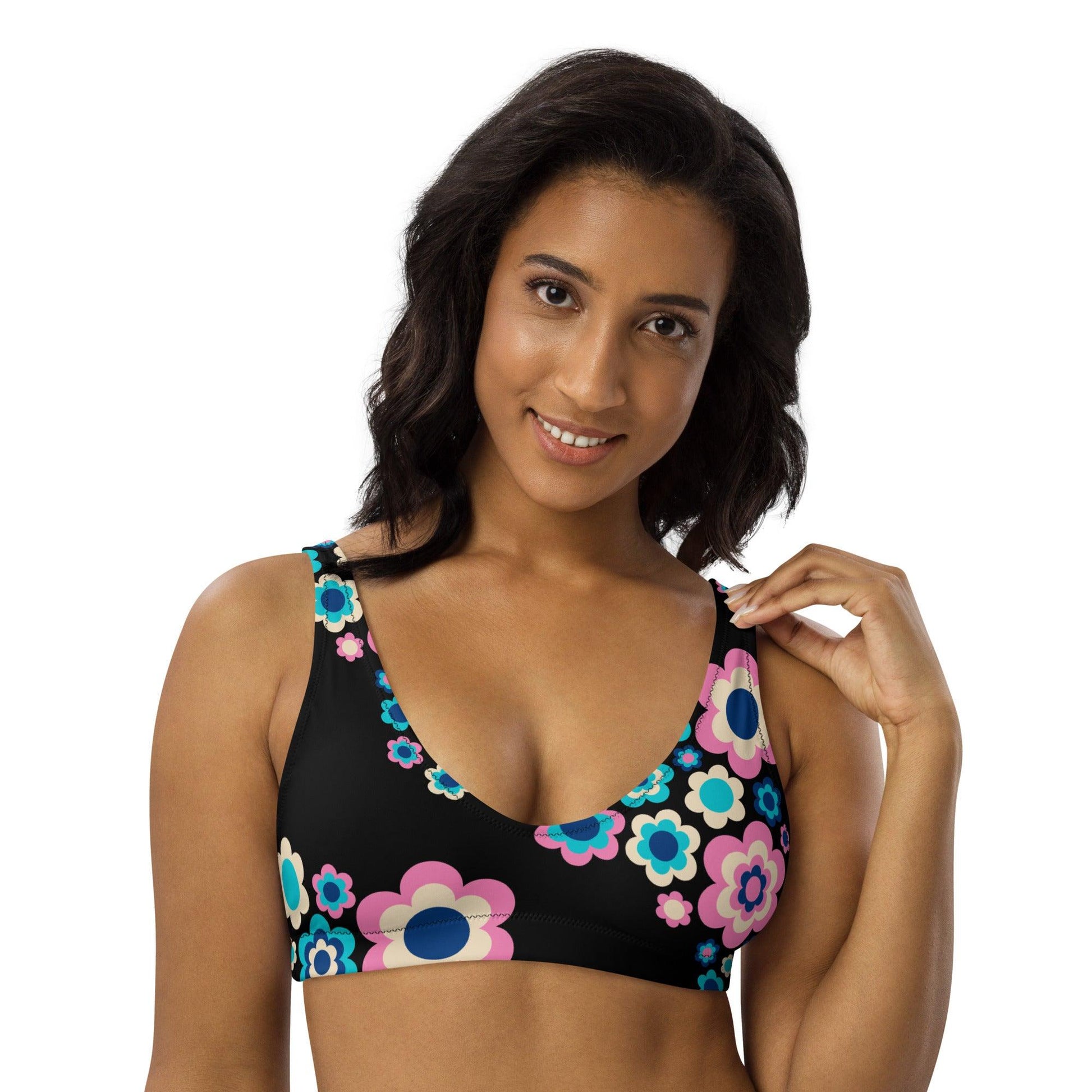 Bikini top (recycled) - FLORA FOREVER sweet - SHALMIAK