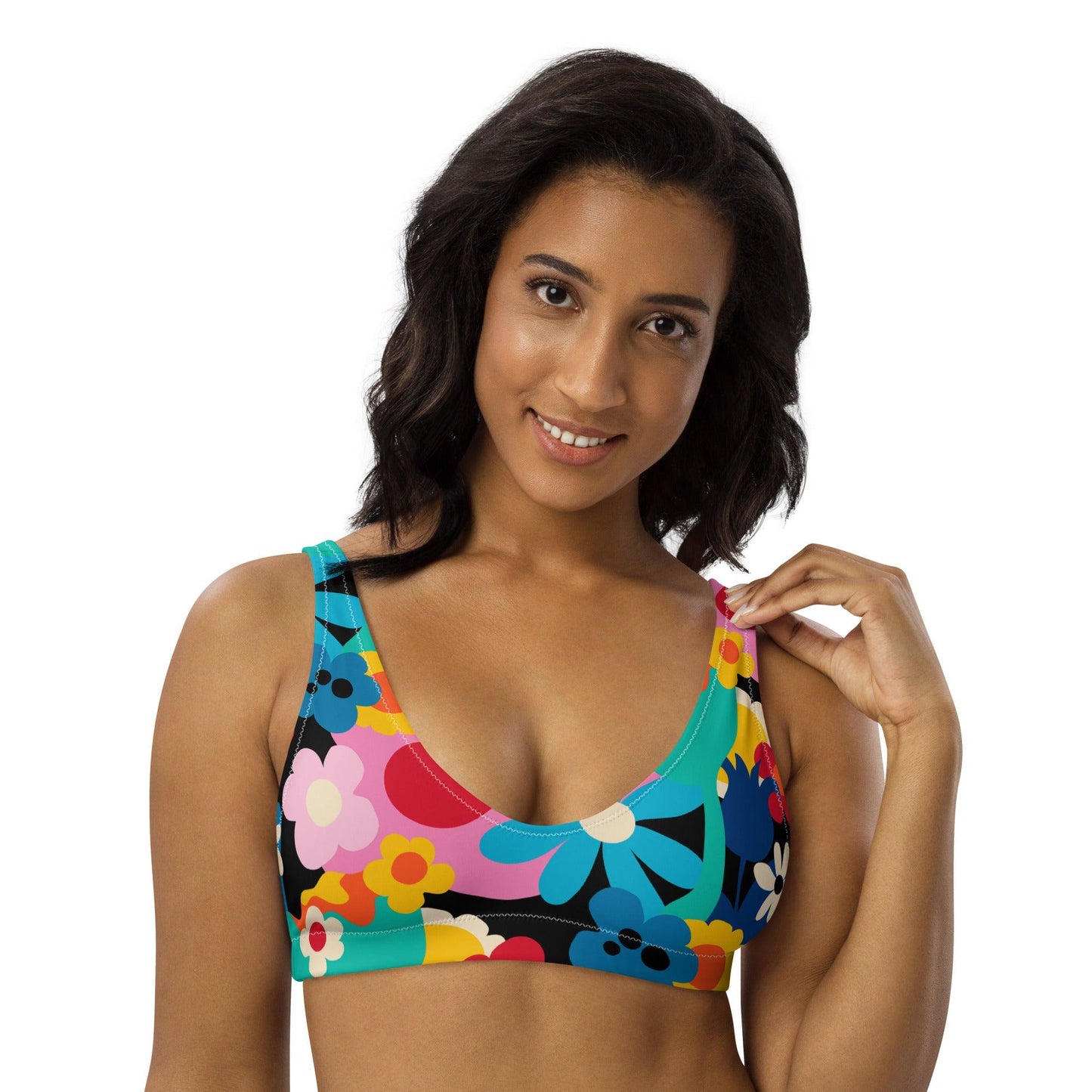 Bikini top (recycled) - FLORALEI - SHALMIAK