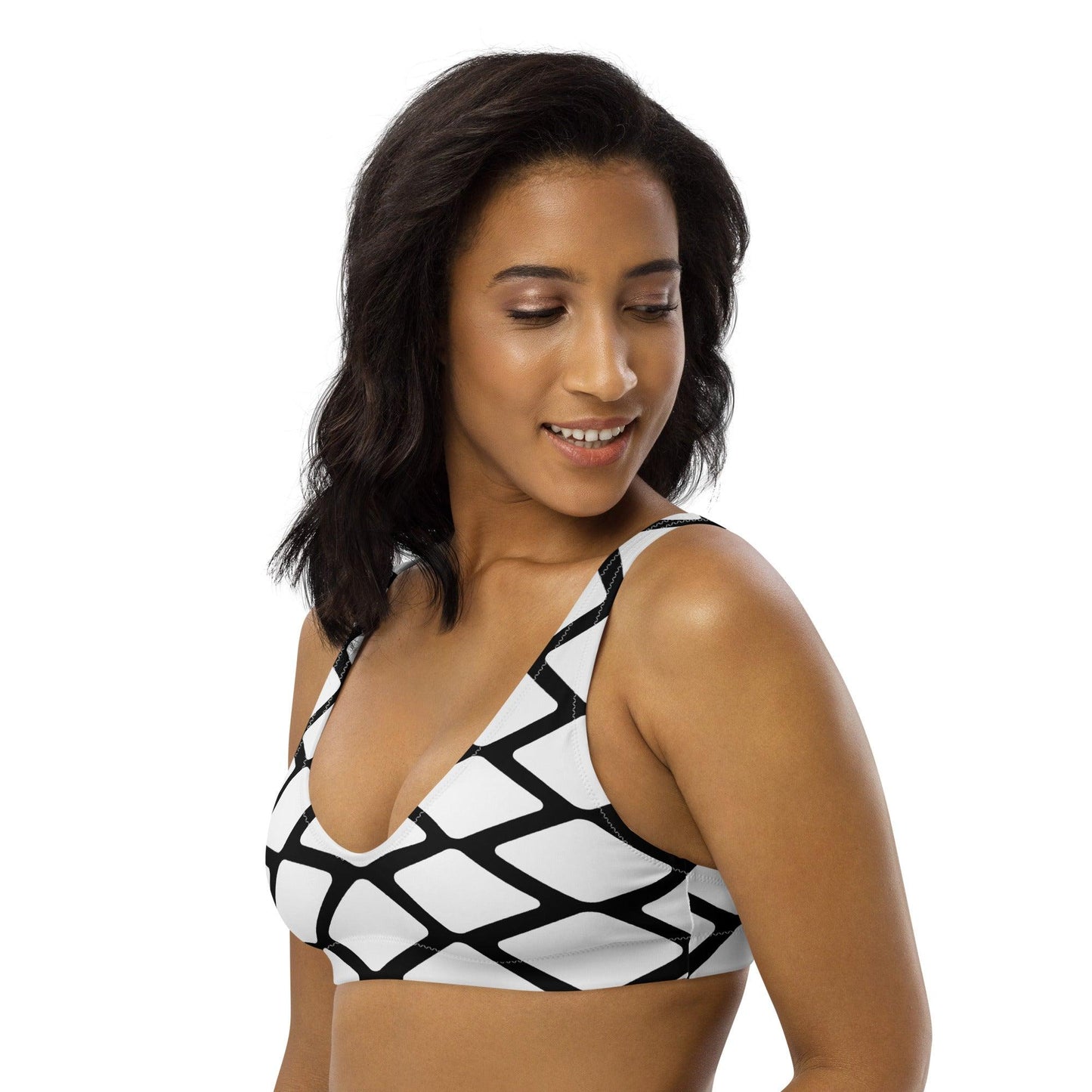 Bikini top (recycled) - SHALMIAKKI white - SHALMIAK