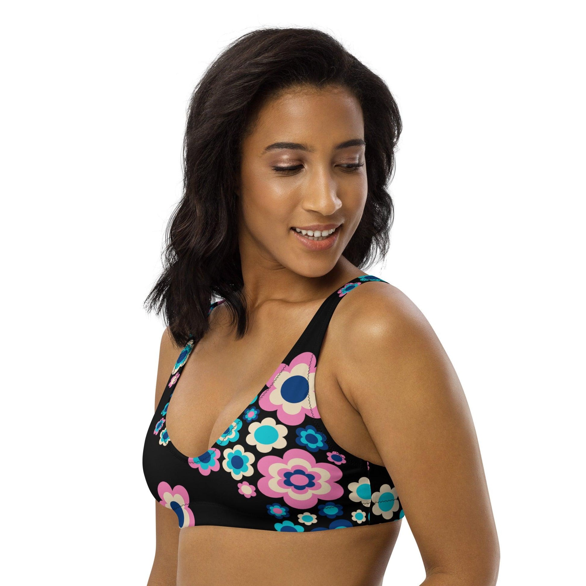 Bikini top (recycled) - FLORA FOREVER sweet - SHALMIAK