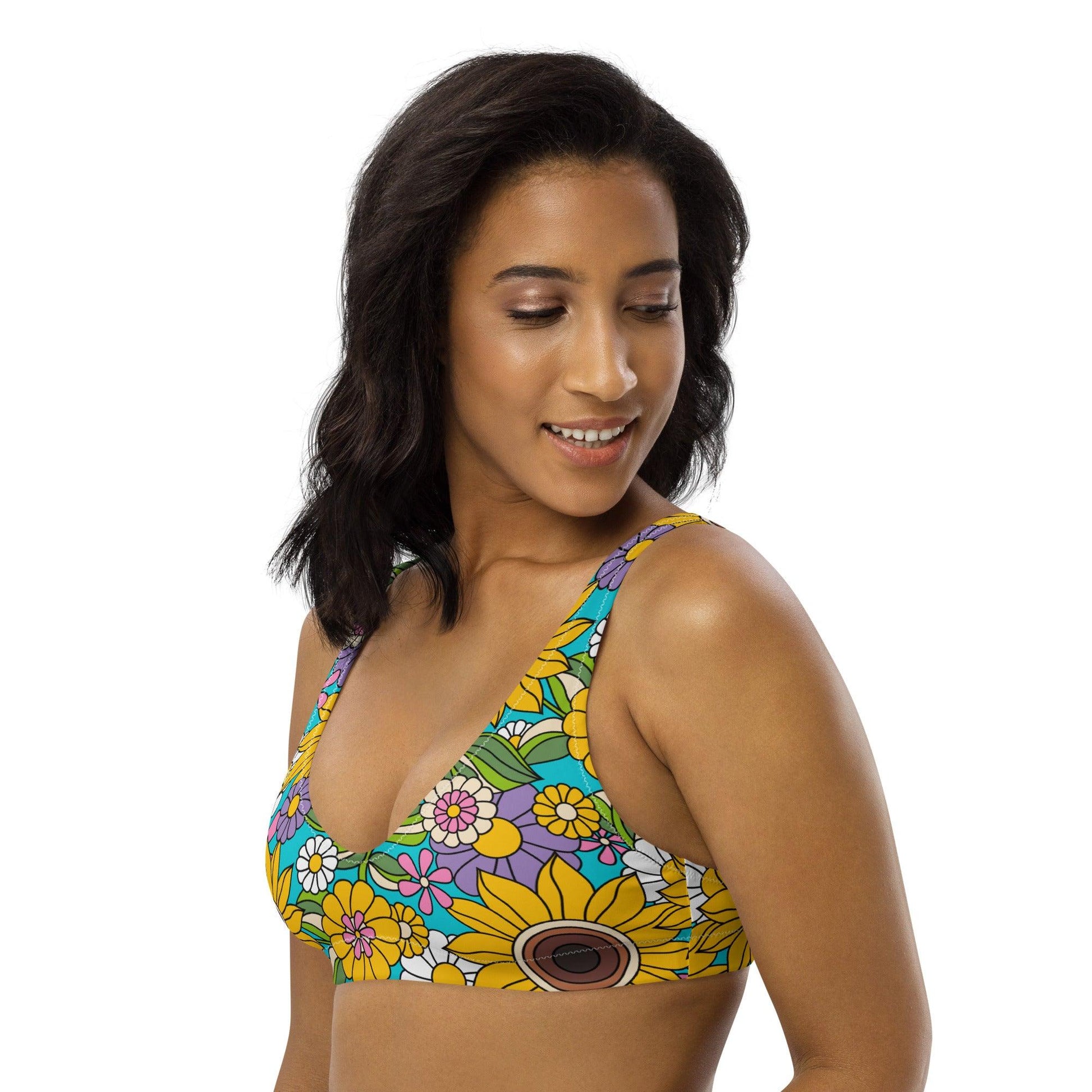 Bikini top (recycled) - SUNDANCE turquoise - SHALMIAK