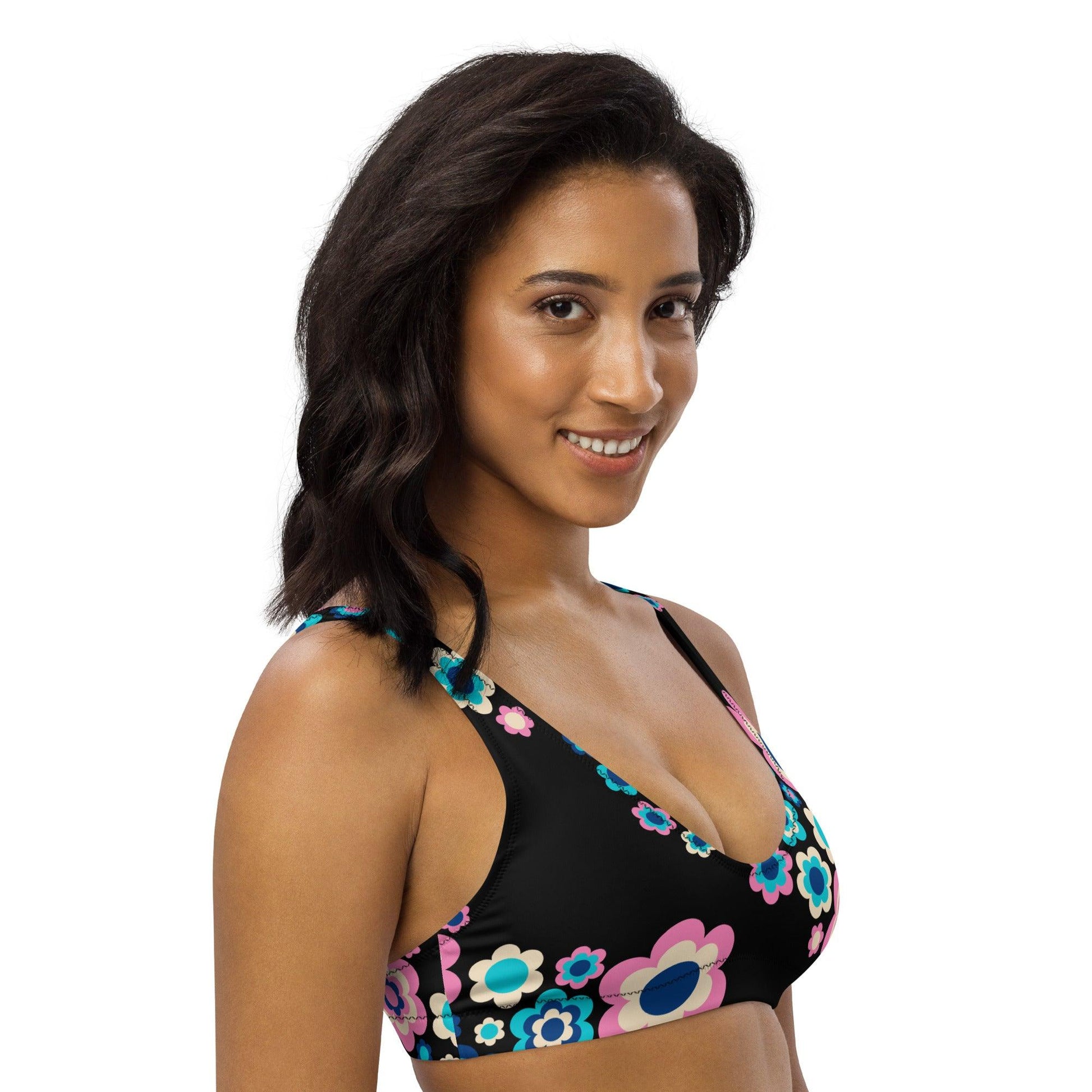 Bikini top (recycled) - FLORA FOREVER sweet - SHALMIAK