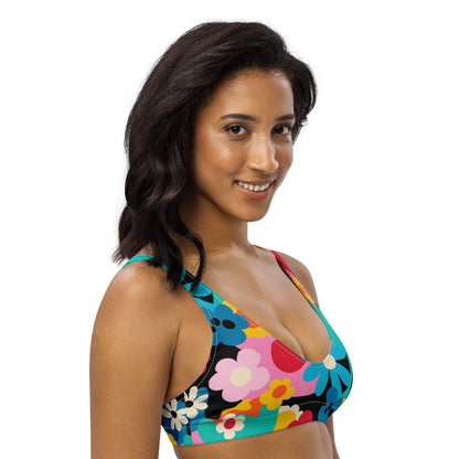 Bikini top (recycled) - FLORALEI - SHALMIAK