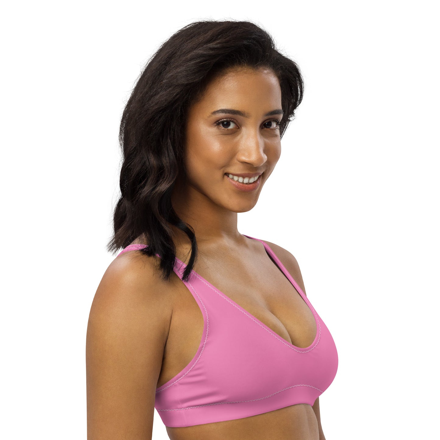 Bikini top - PINK - Single color