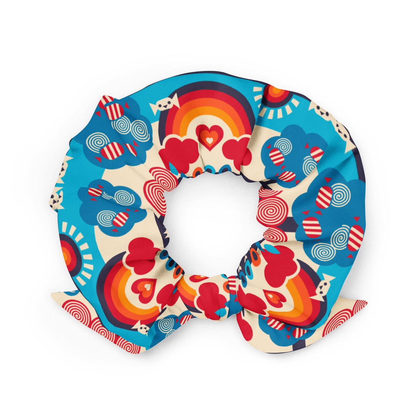 SWEET DAYS blue - Scrunchie