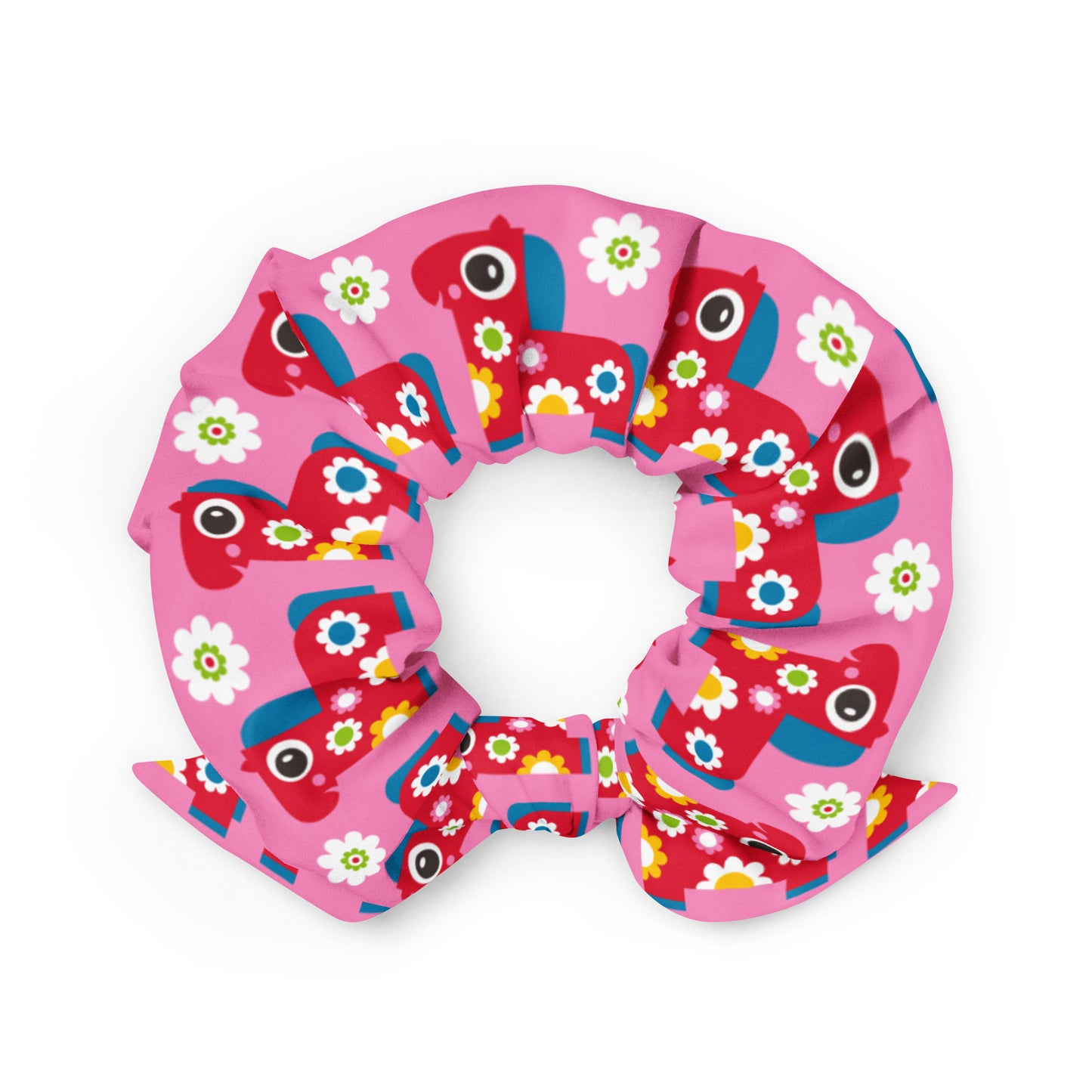 PONY BLOOM pink - Scrunchie