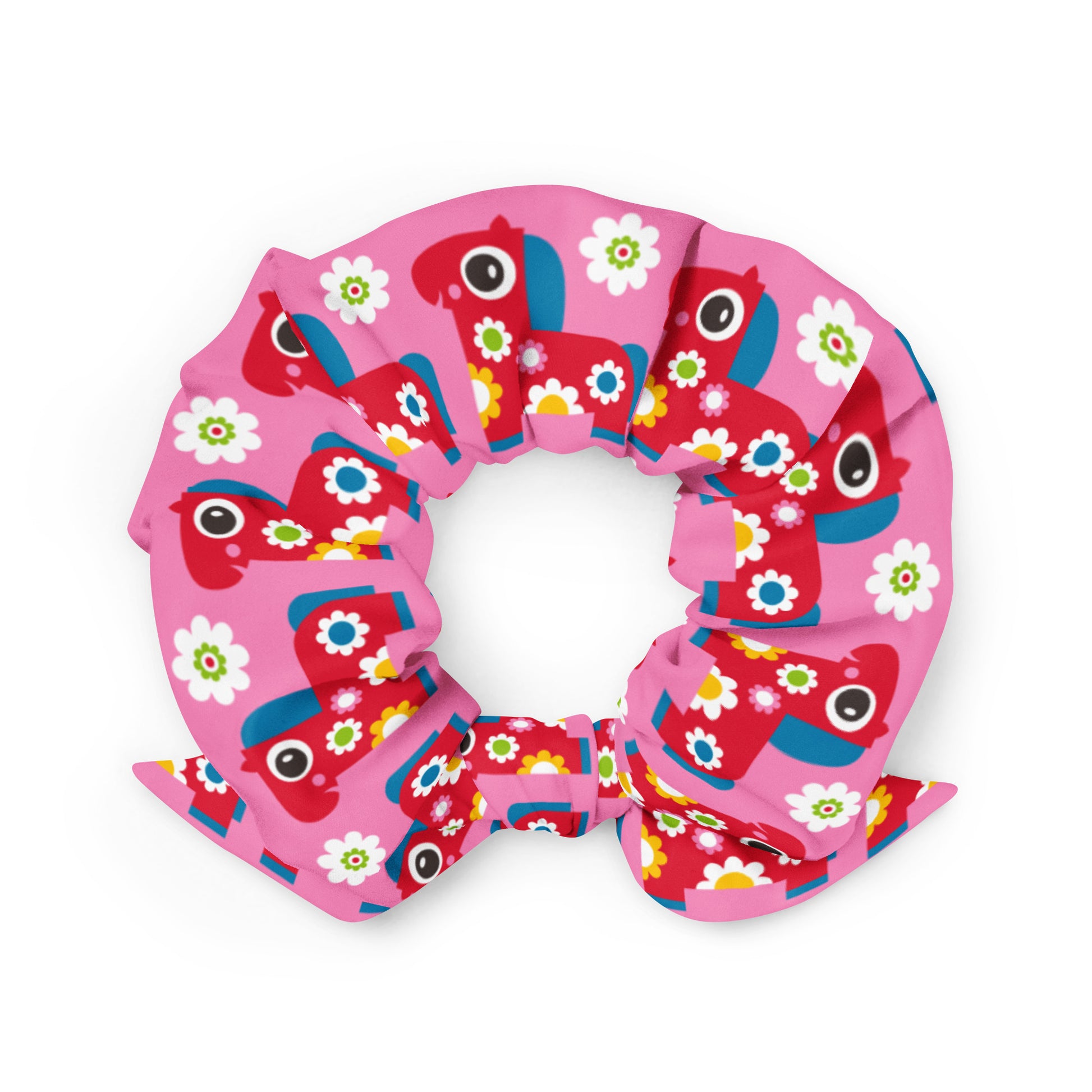 PONY BLOOM pink - Scrunchie