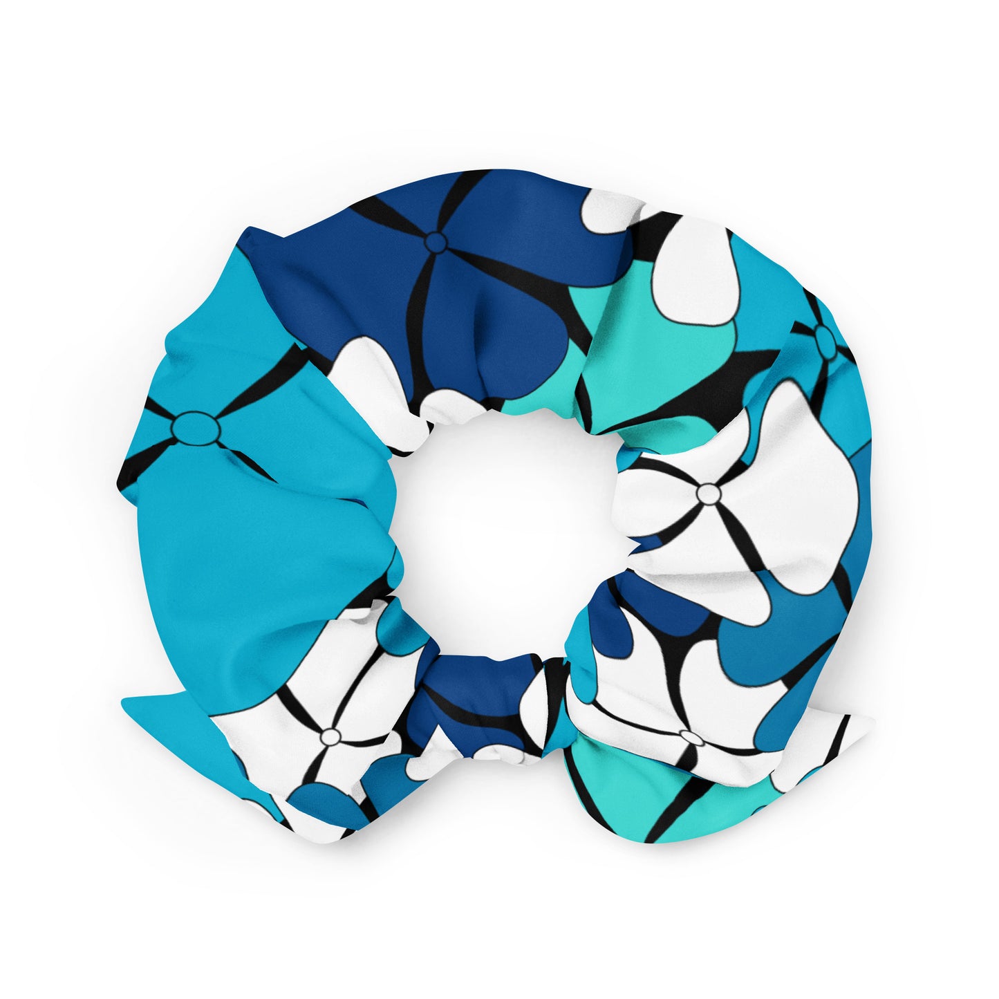 ADELIE blue - Scrunchie