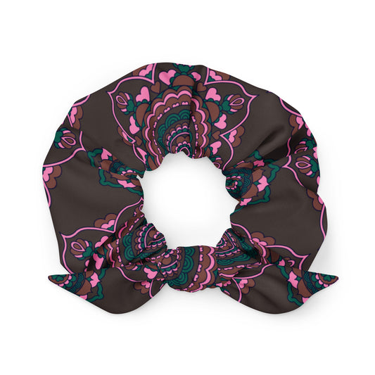 FOREVERMORE pink brown - Scrunchie