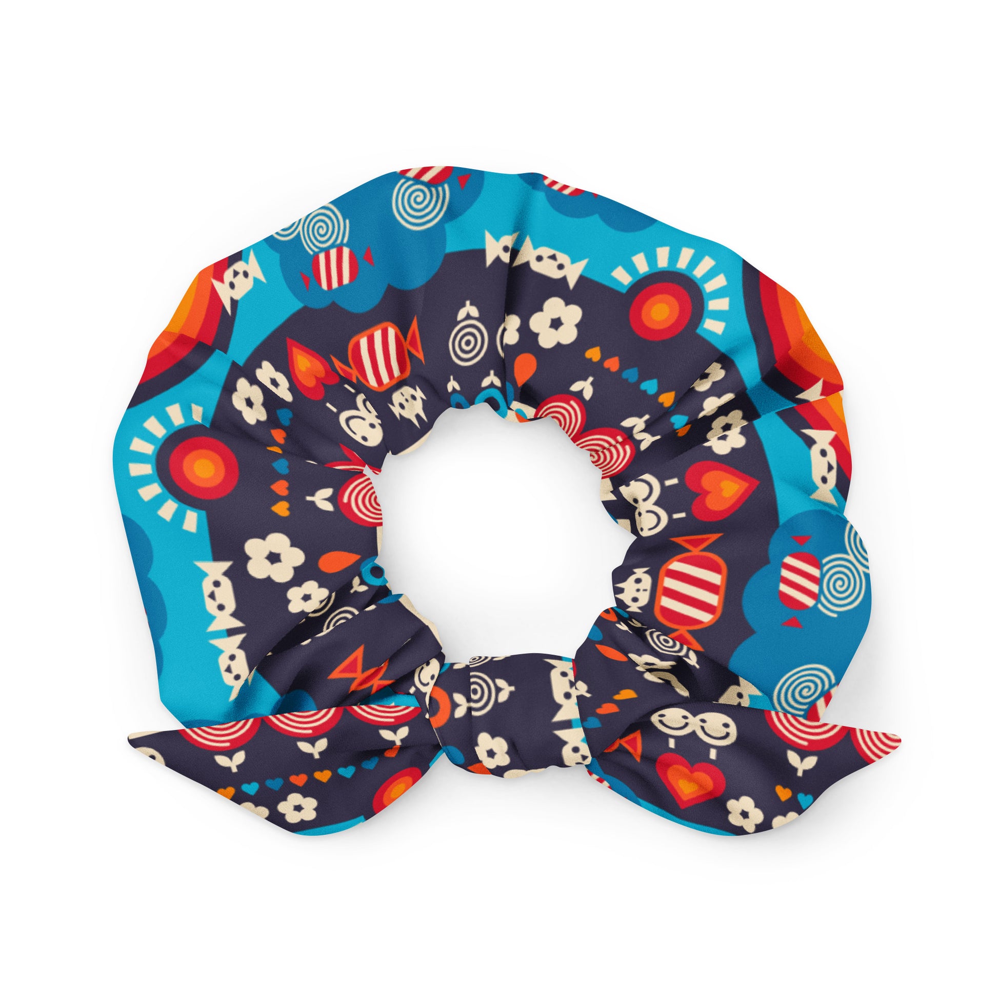 SWEET DAYS blue - Scrunchie