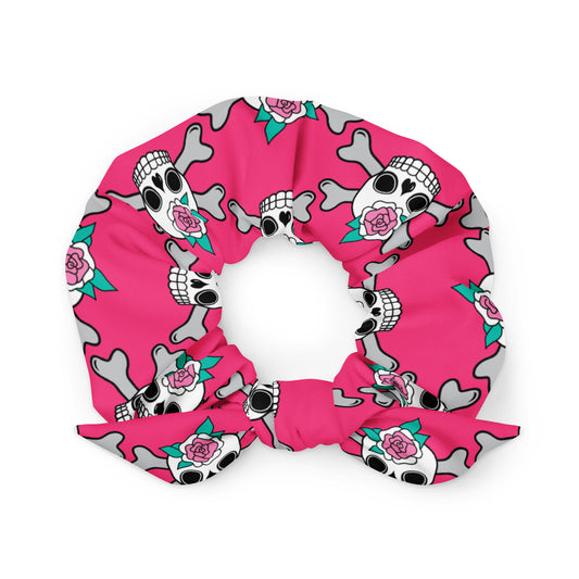 SKULLROSE pink - Scrunchie