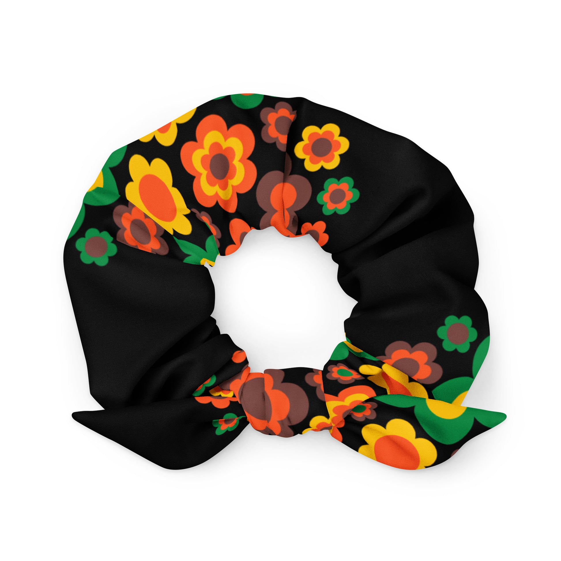 FLORA FOREVER retro - Scrunchie