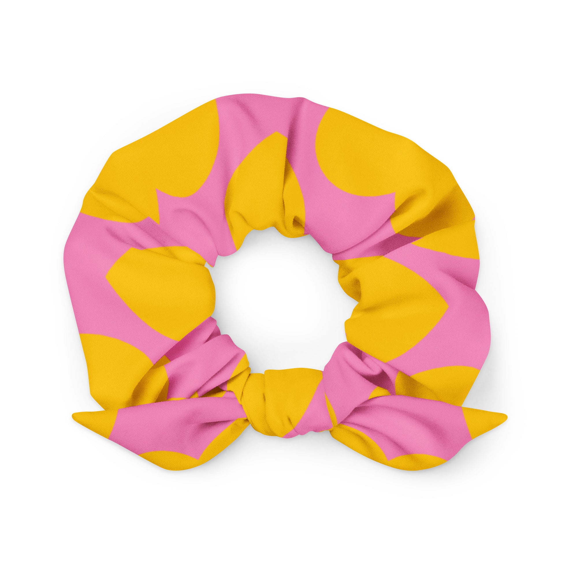ELLIE LOVE yellow pink - Scrunchie