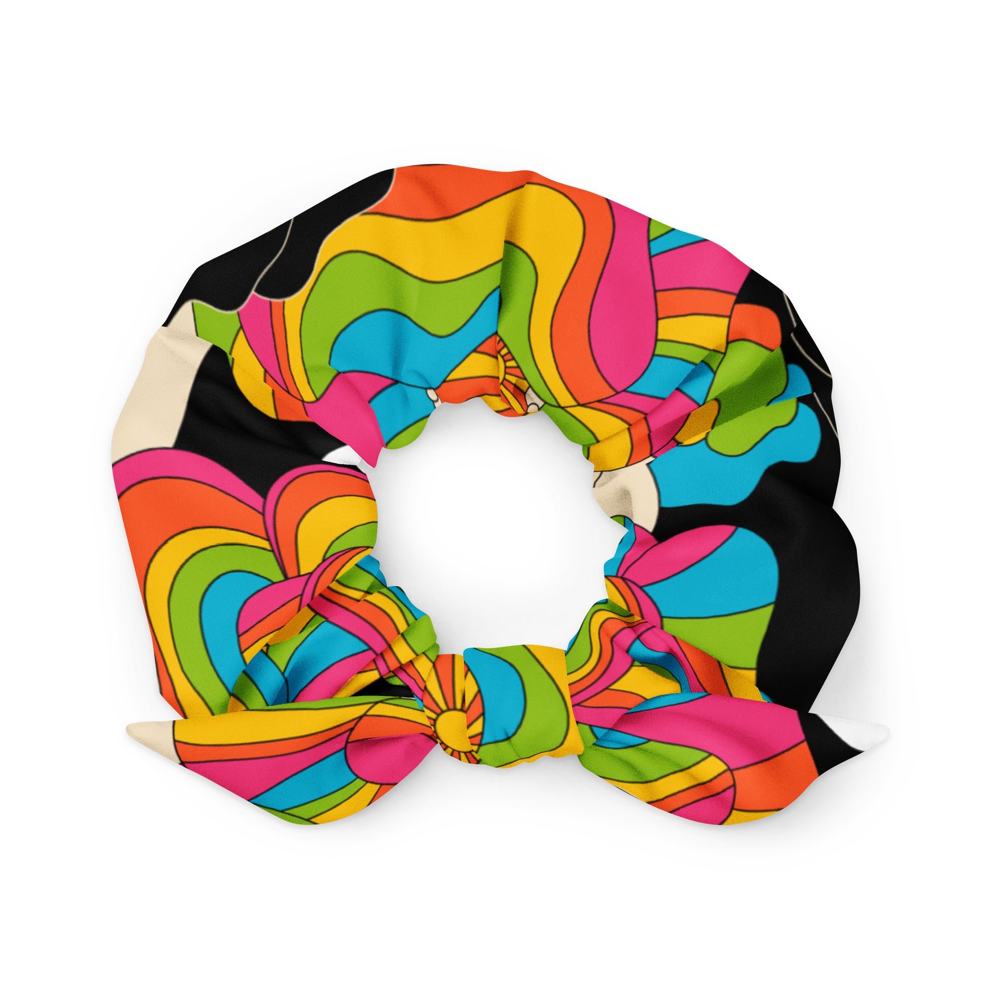 RAINBOW POPPY - Scrunchie