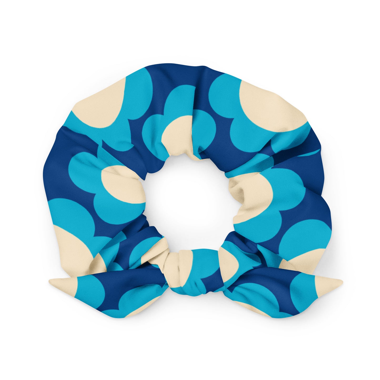 ELLIE blue - Scrunchie