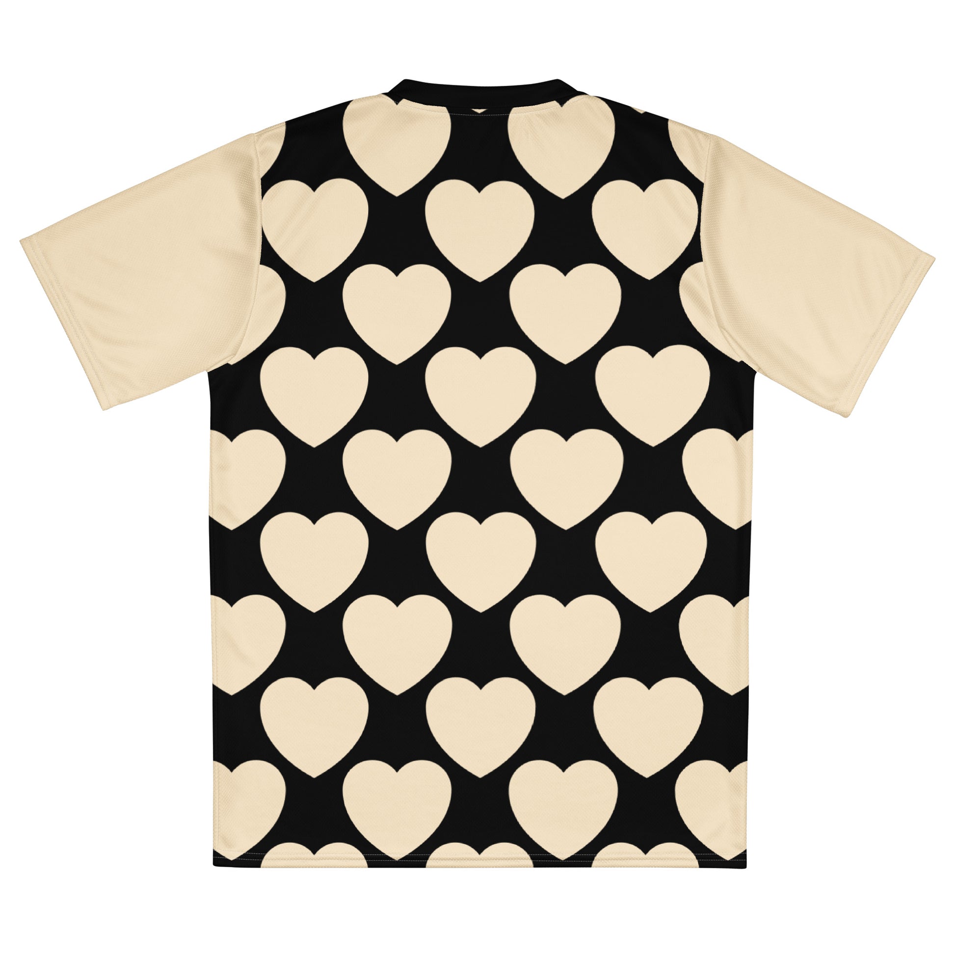 ELLIE LOVE black - Recycled unisex sports jersey