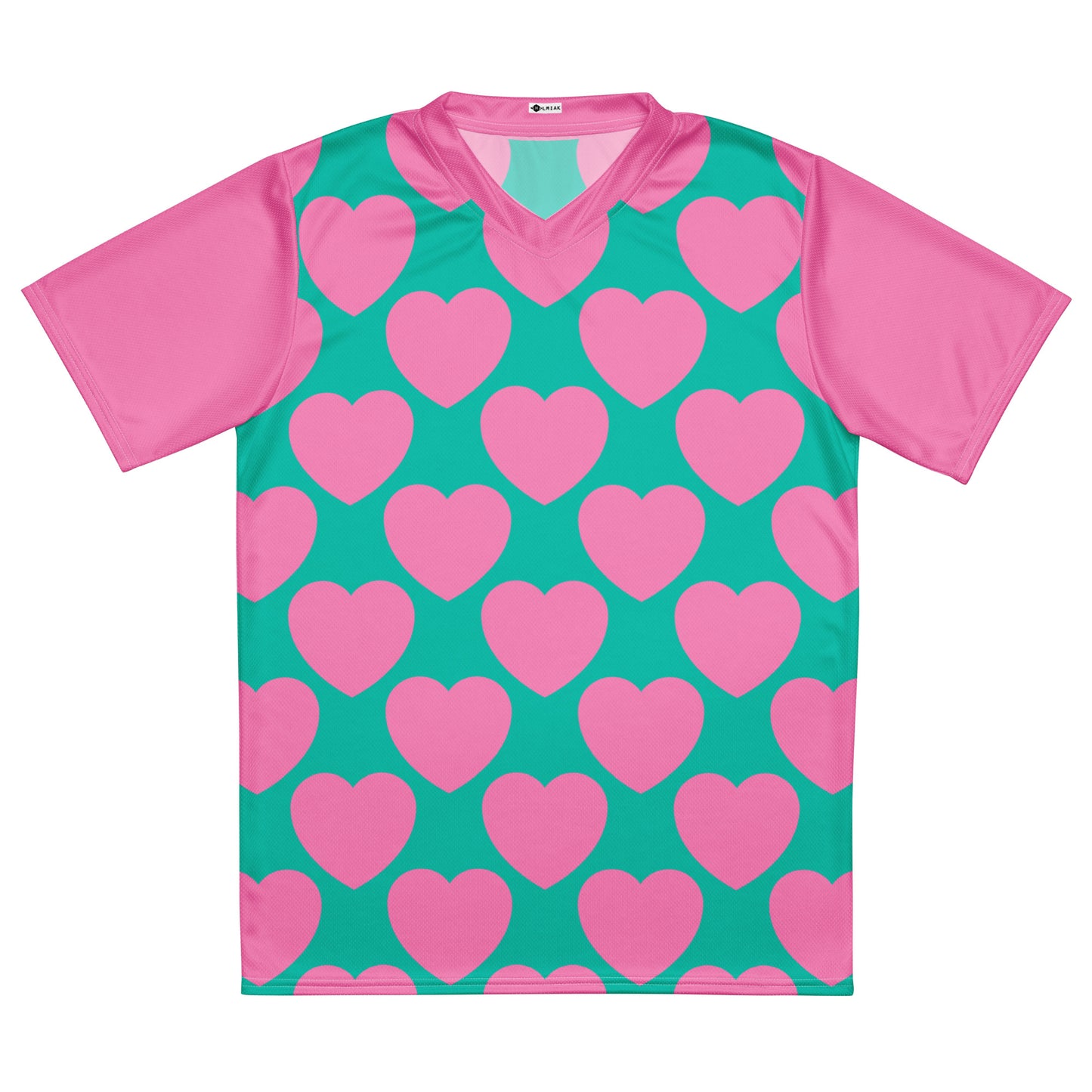 ELLIE LOVE pink mint - Recycled unisex sports jersey