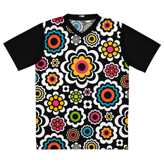 SUGAR BLOOM - Recycled unisex sports jersey