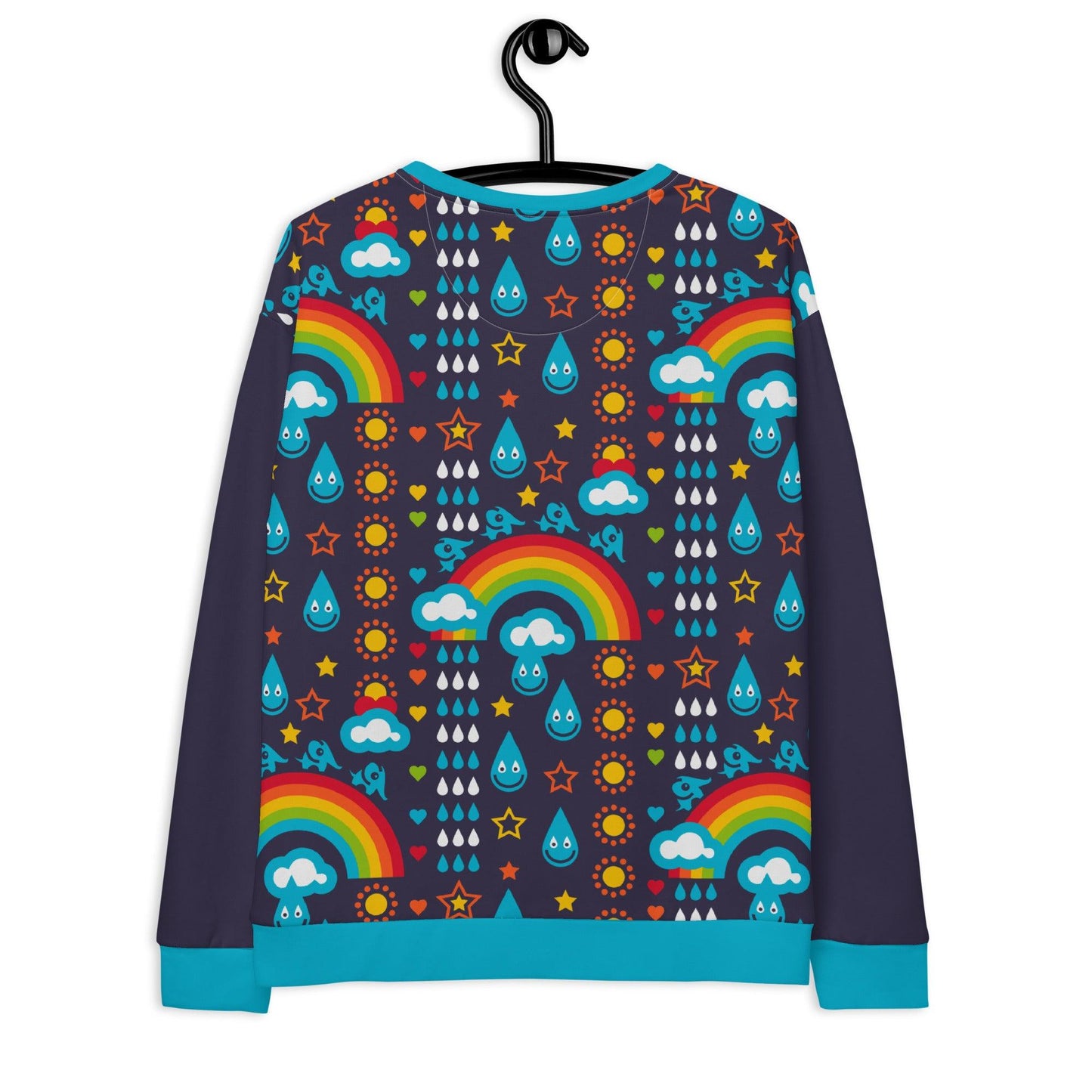 RAINBOWPHANT blue - Unisex Sweatshirt (recycled) - SHALMIAK