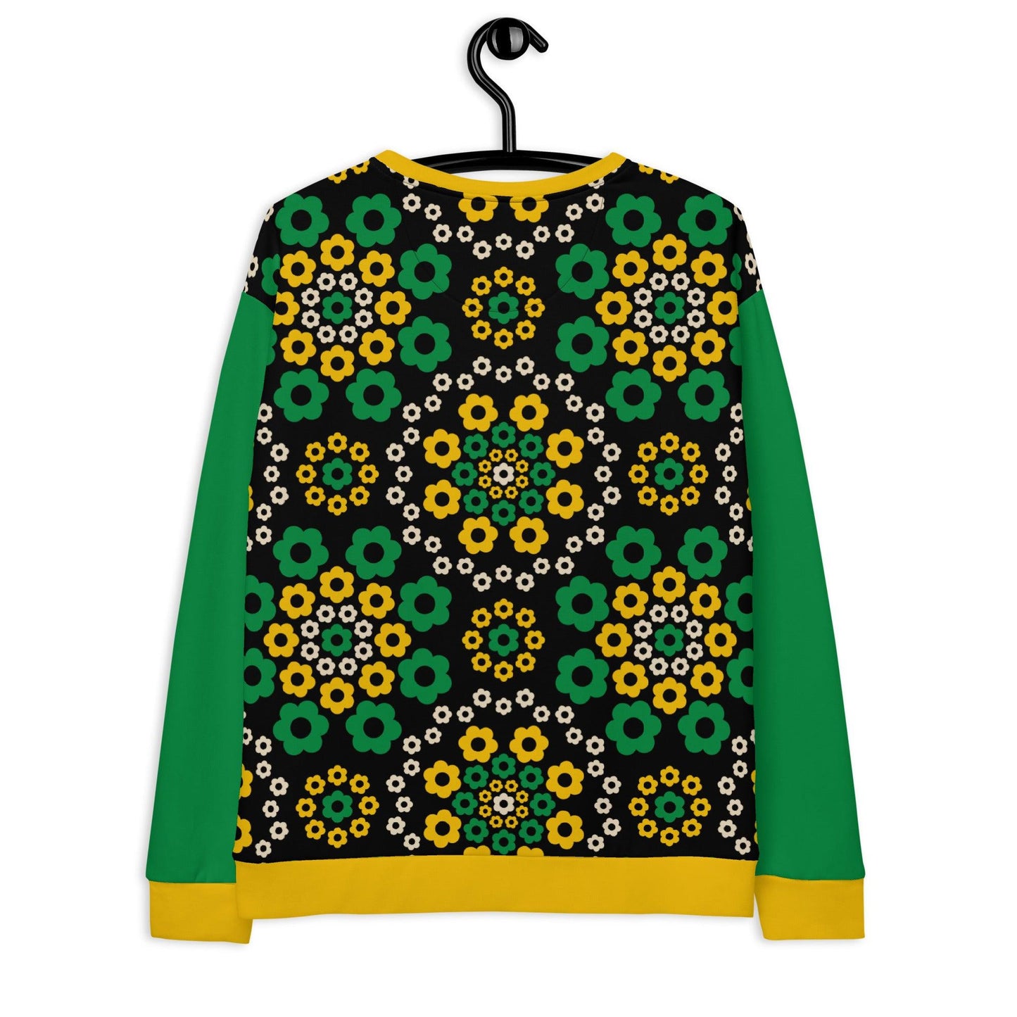 YESTERDAY yellow green - Unisex Sweatshirt (recycled) - SHALMIAK