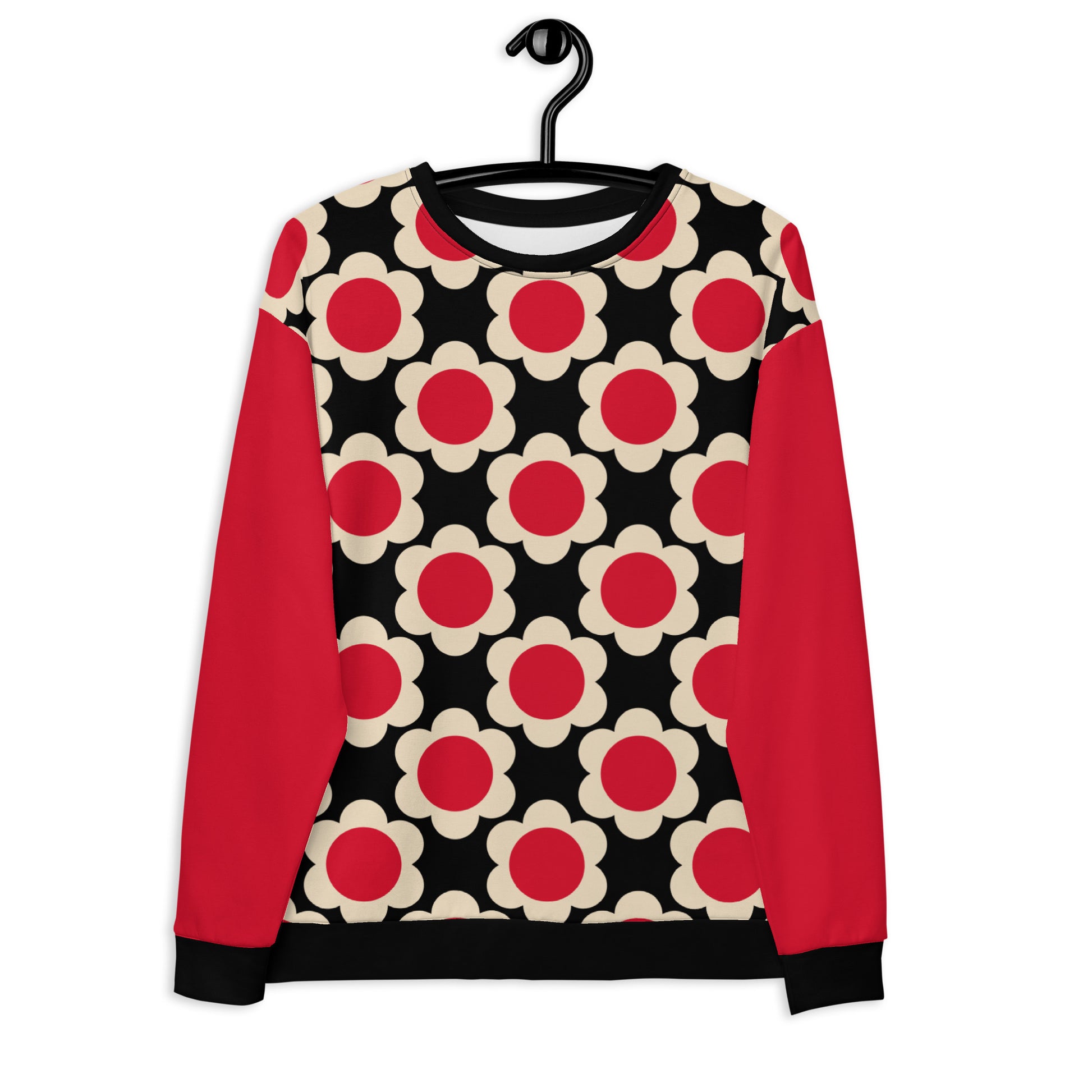 ELLIE redblack - Unisex Sweatshirt - SHALMIAK