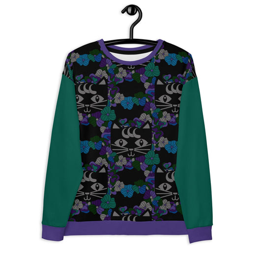 MAGICAT mystic - Unisex Sweatshirt (recycled) - SHALMIAK