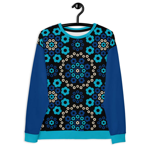 YESTERDAY blue - Unisex Sweatshirt (recycled) - SHALMIAK