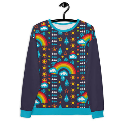 RAINBOWPHANT blue - Unisex Sweatshirt (recycled) - SHALMIAK