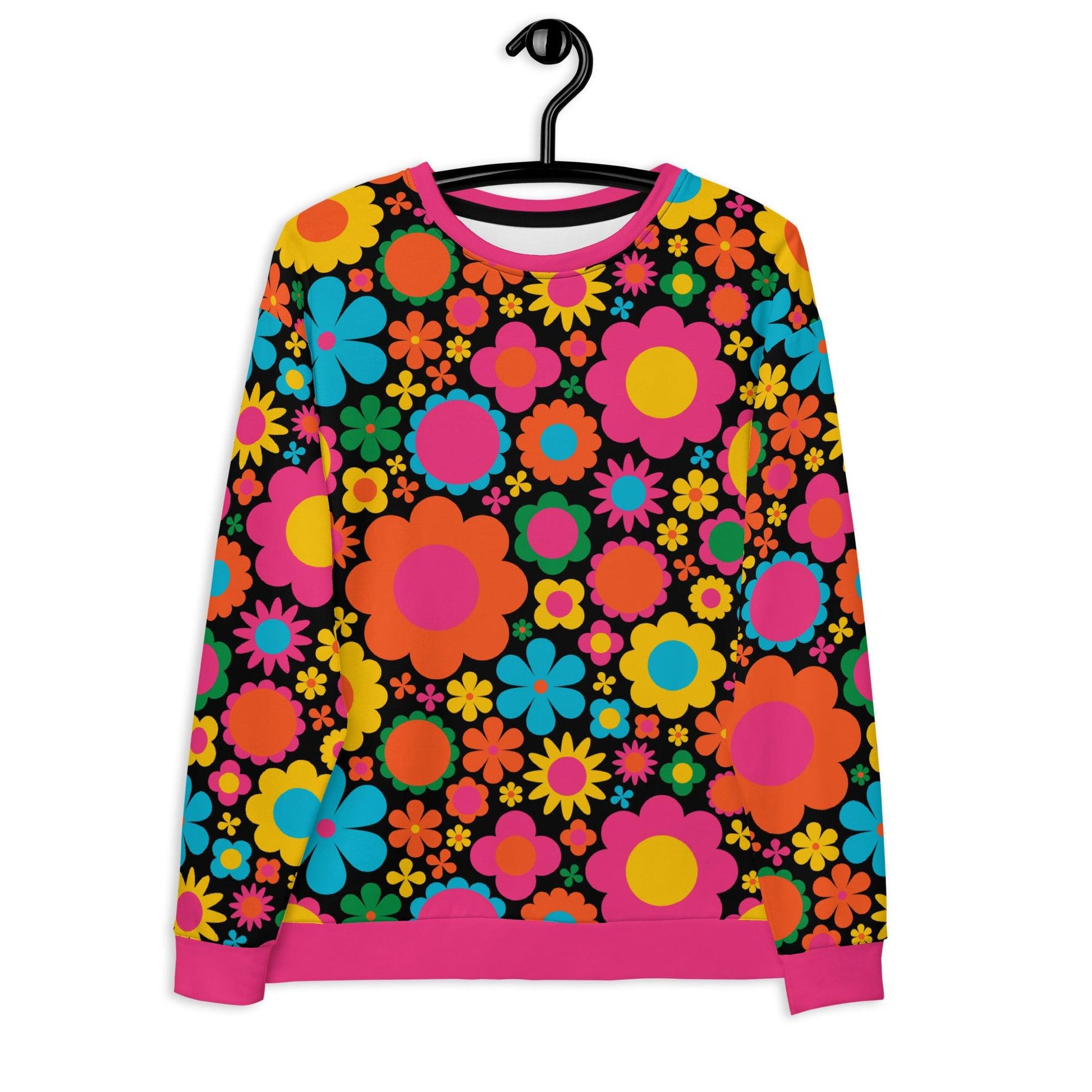 BLOOMPOP happy - Unisex Sweatshirt (recycled) - SHALMIAK