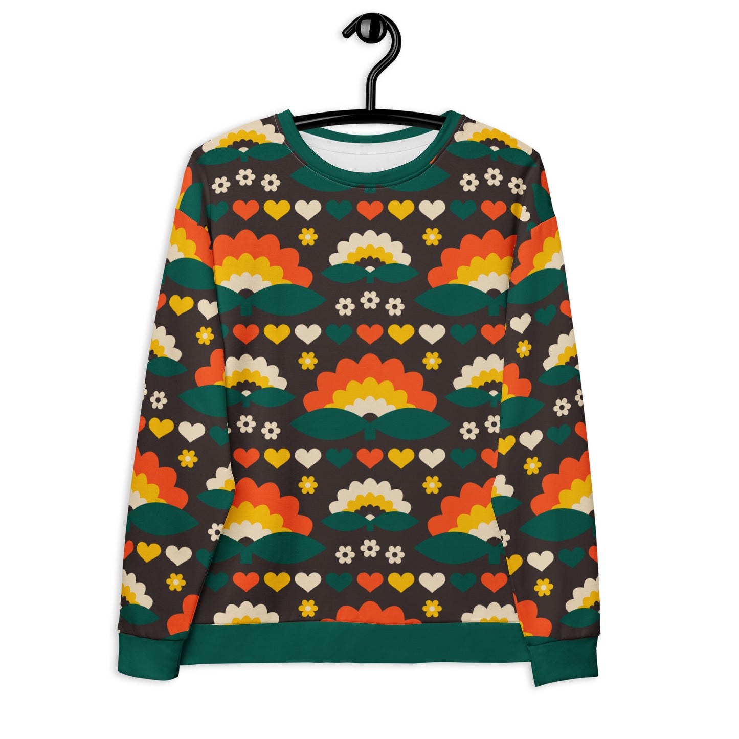 FALL IN LOVE orange brown - Sweatshirt