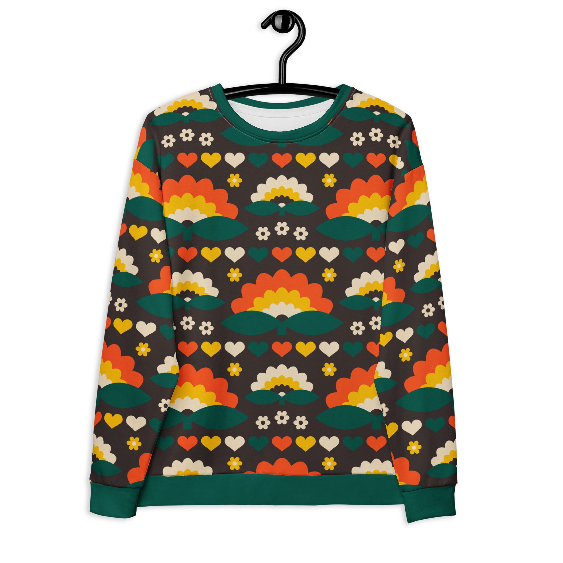 FALL IN LOVE orange brown - Sweatshirt