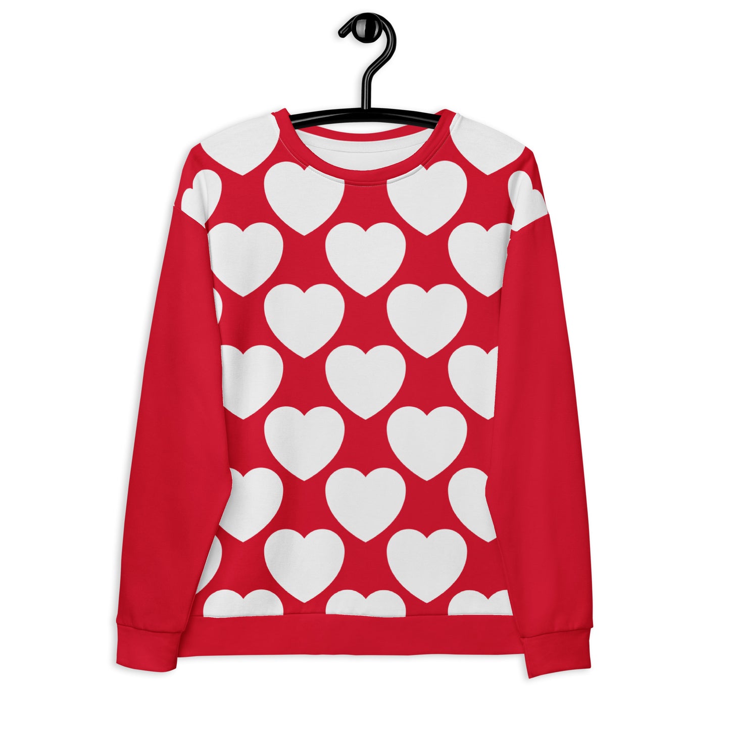 ELLIE LOVE red white - Sweatshirt