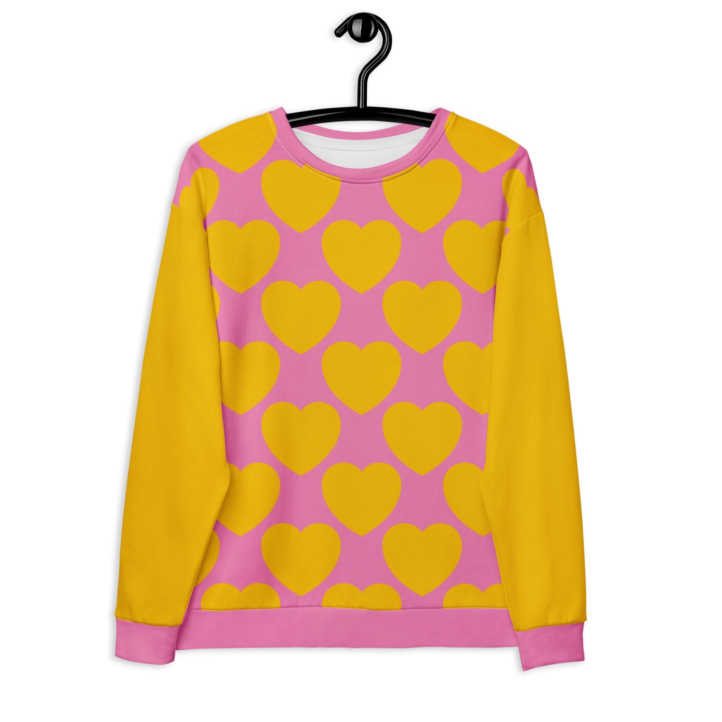 ELLIE LOVE yellow pink - Sweatshirt