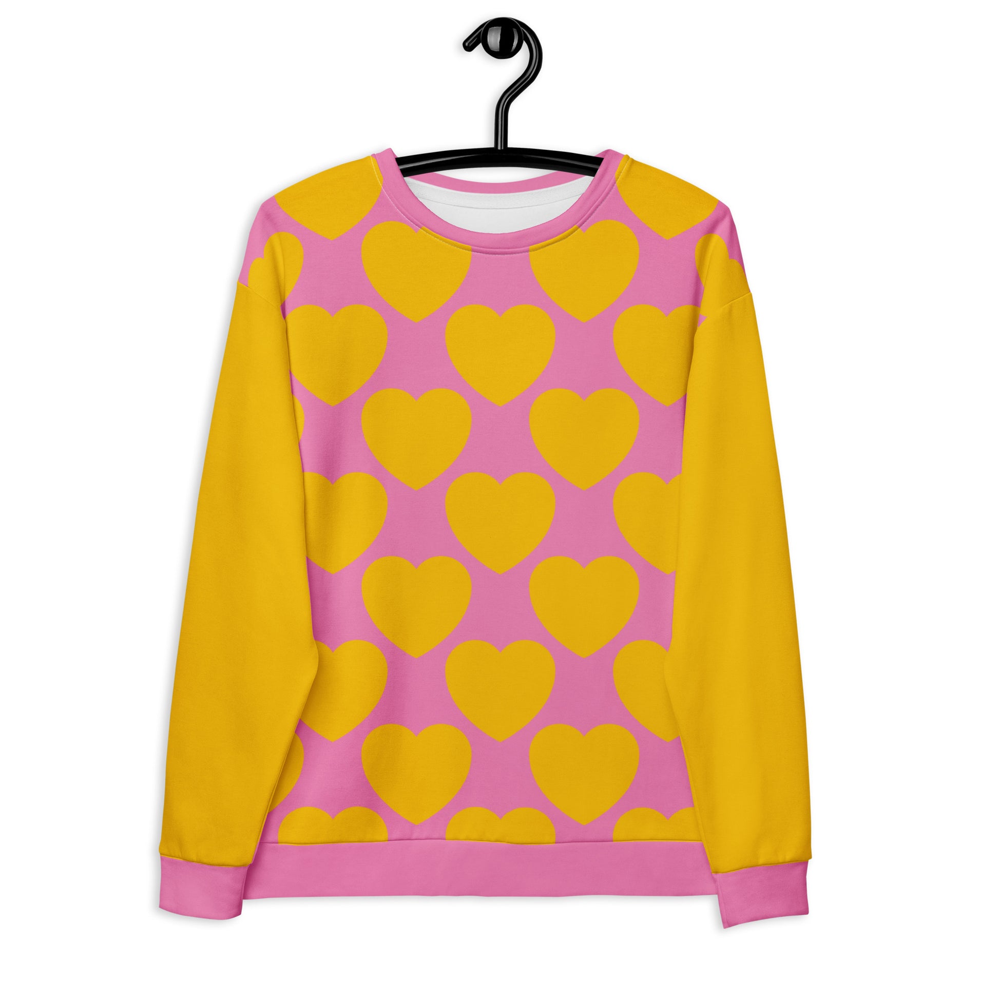 ELLIE LOVE yellow pink - Sweatshirt