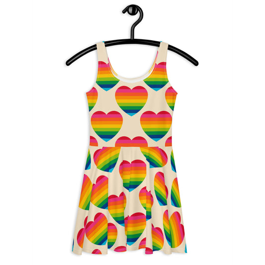 ELLIE LOVE rainbow - Skater Dress