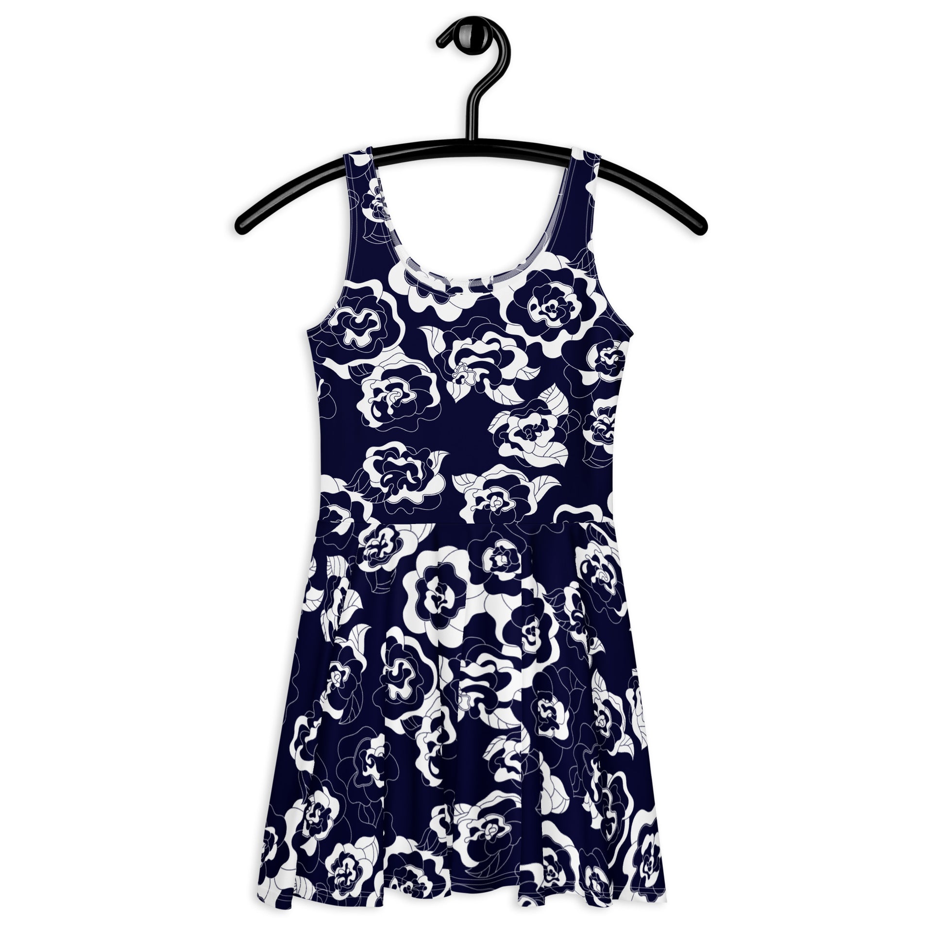 SERENITY navy - Skater Dress