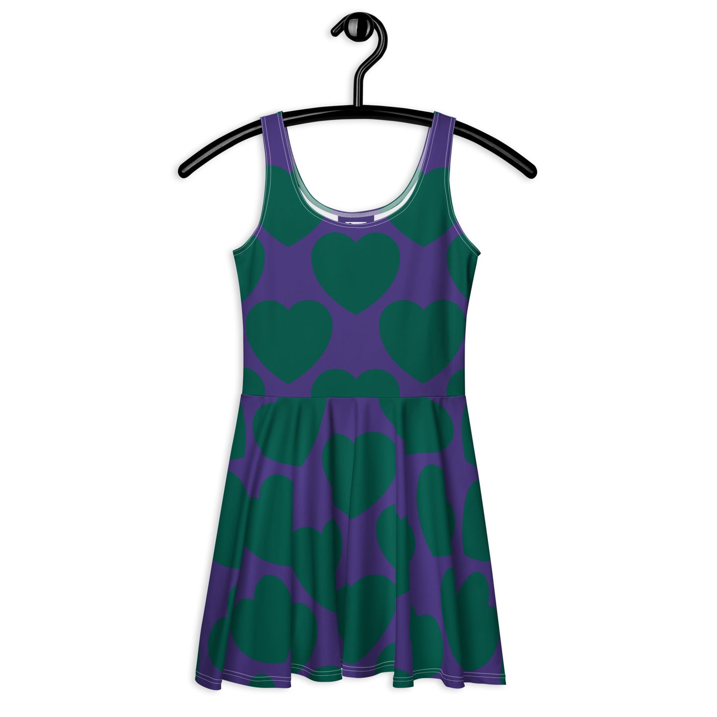 ELLIE LOVE green purple - Skater Dress