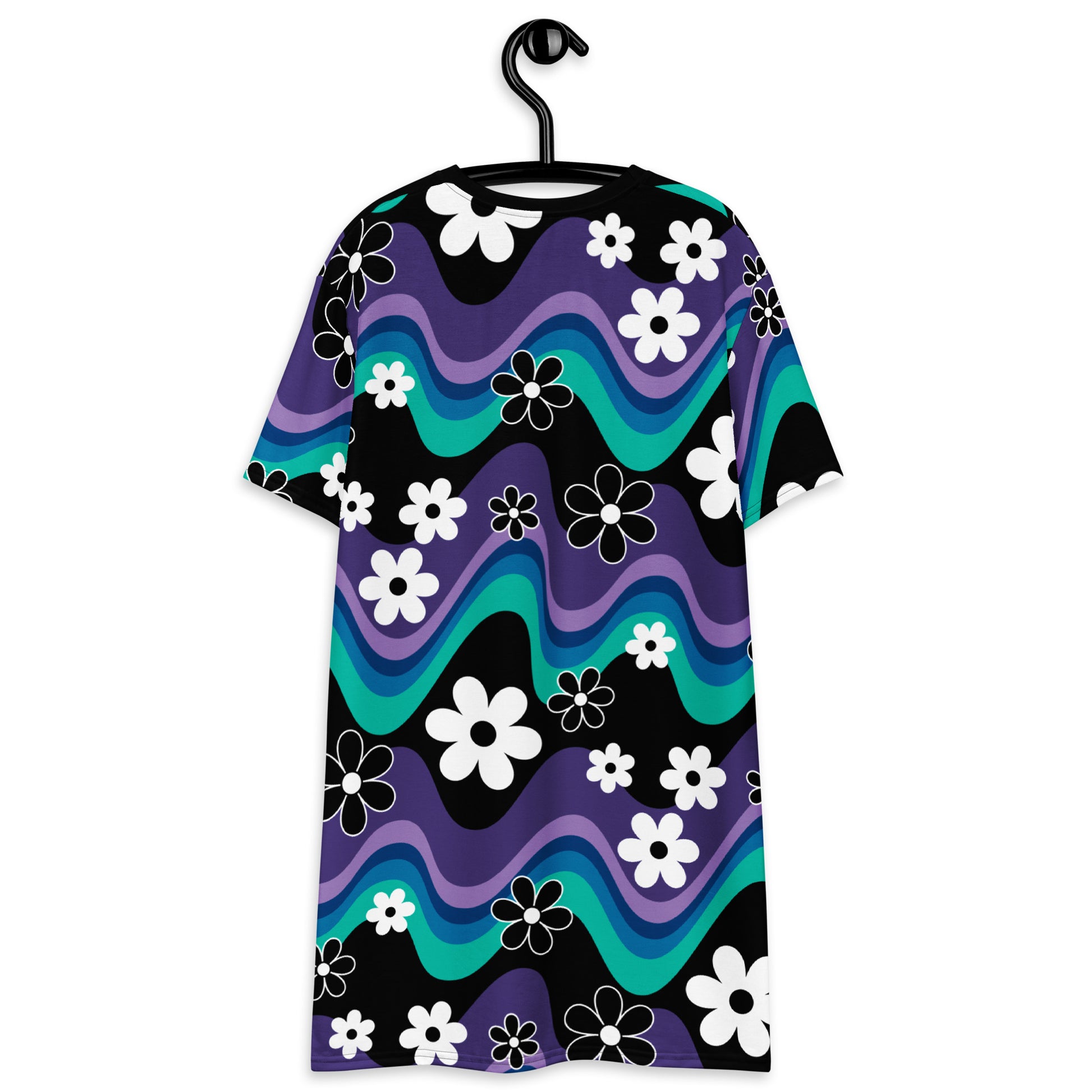 FLORA RAVE purple - T-Shirt Dress