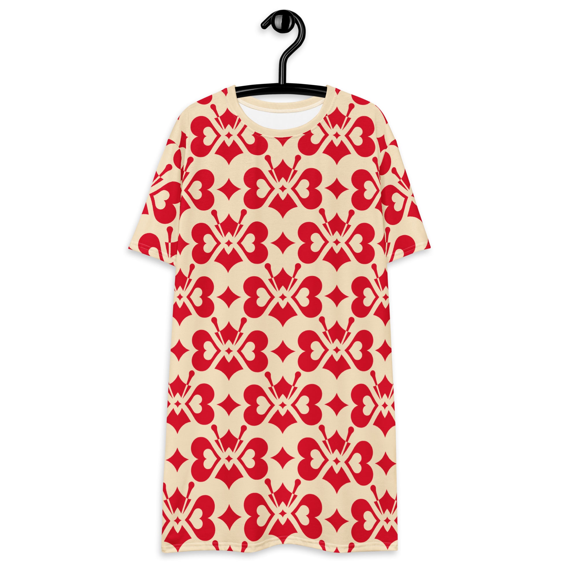 LOVE BUTTERFLY redlight - T-shirt dress