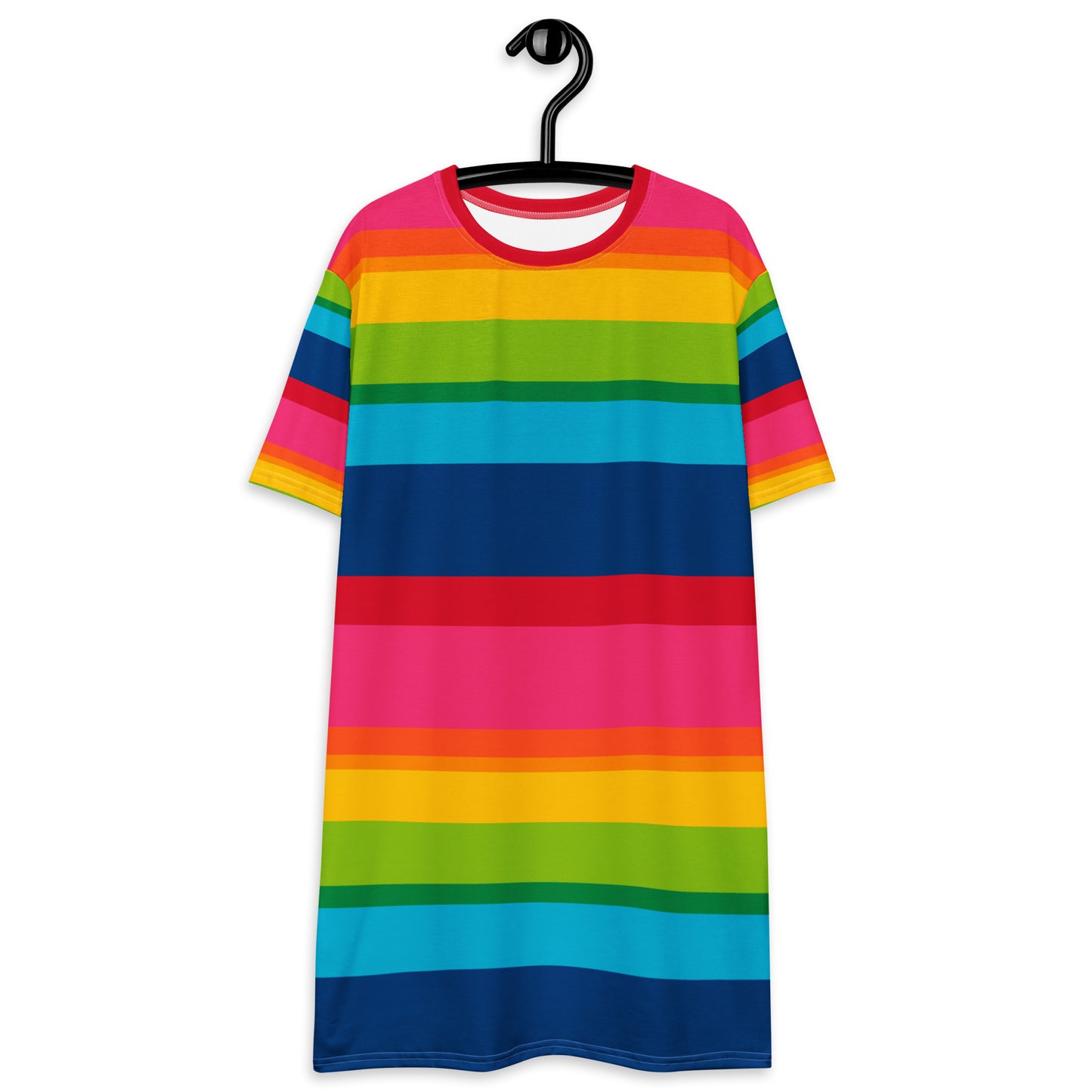 ELLIE rainbow stripe - T-shirt dress