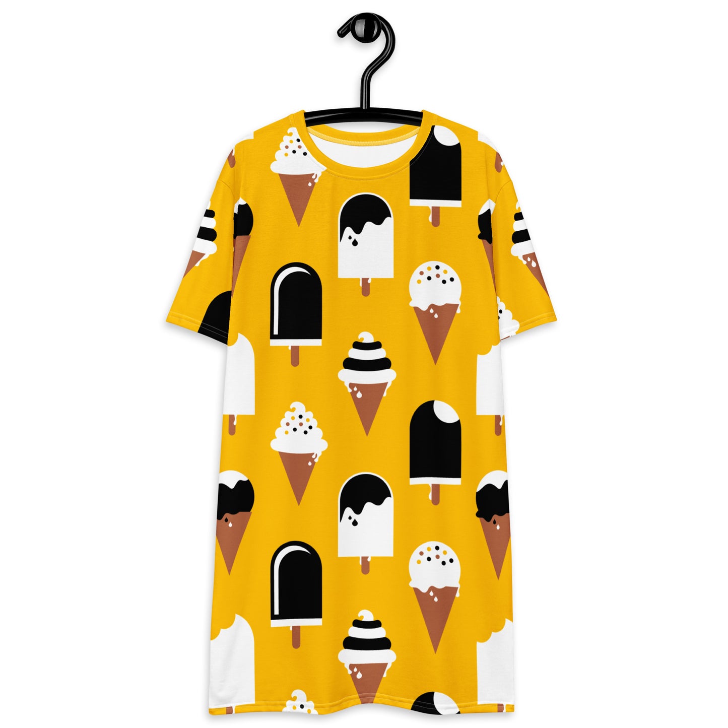 JADE yellow - T-Shirt Dress