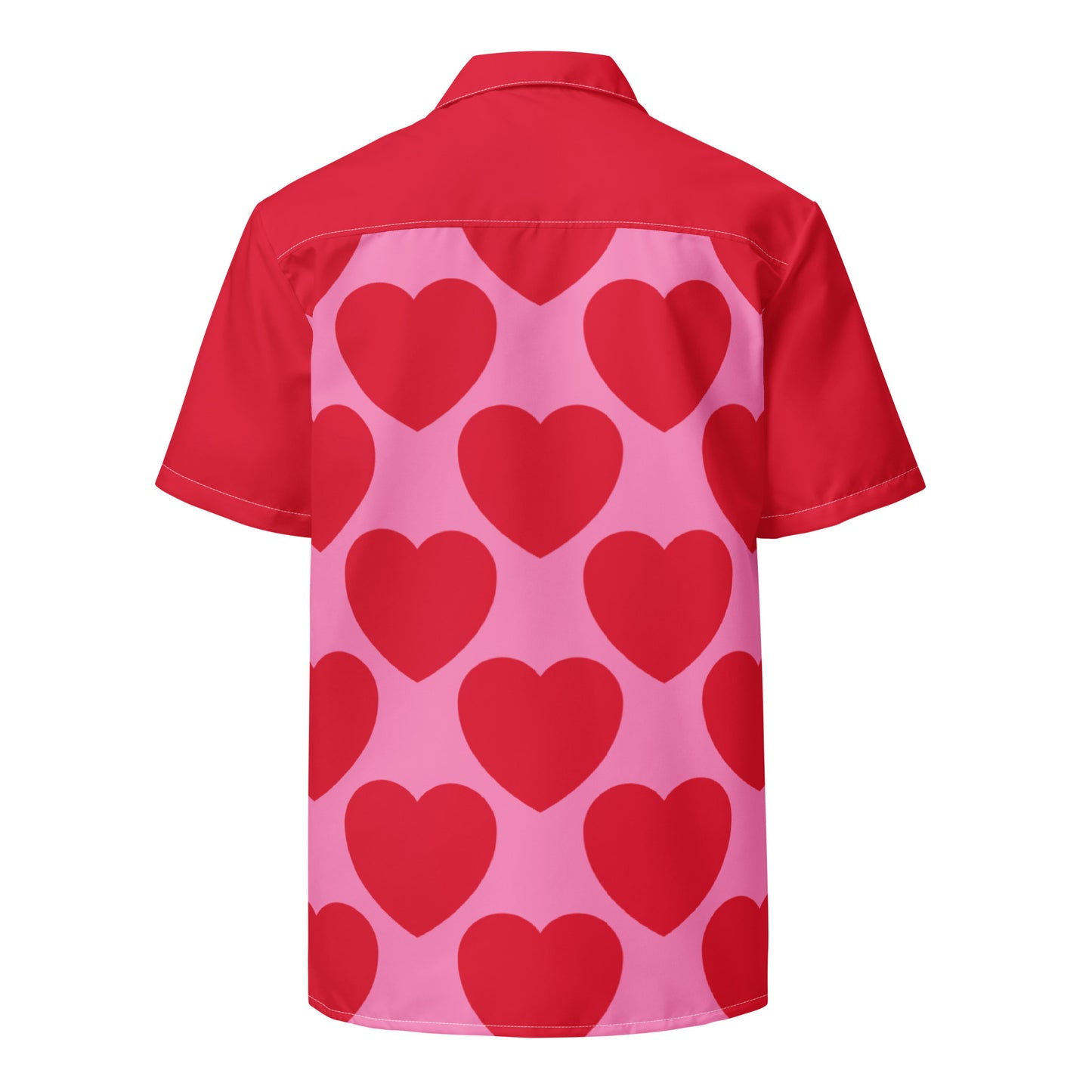 ELLIE LOVE red -2- Unisex button shirt
