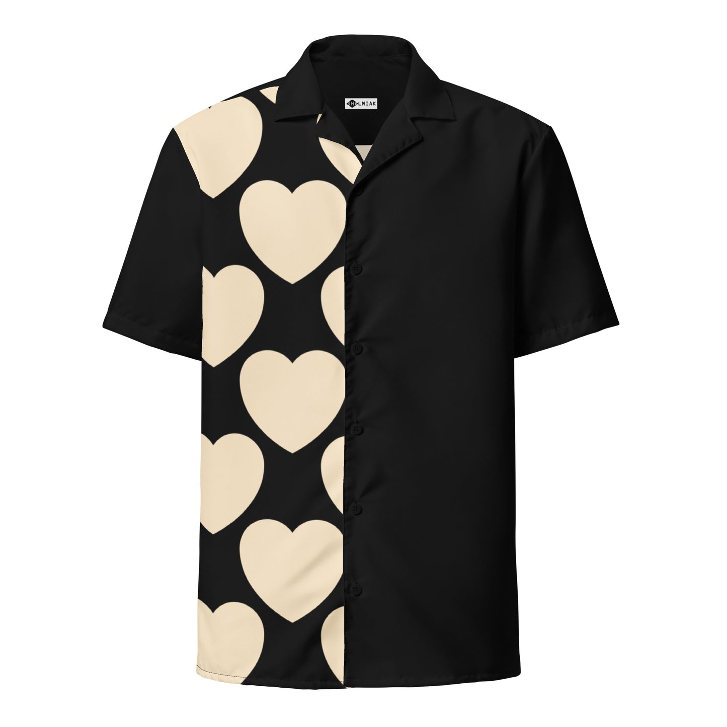 ELLIE LOVE black -2- Unisex button shirt