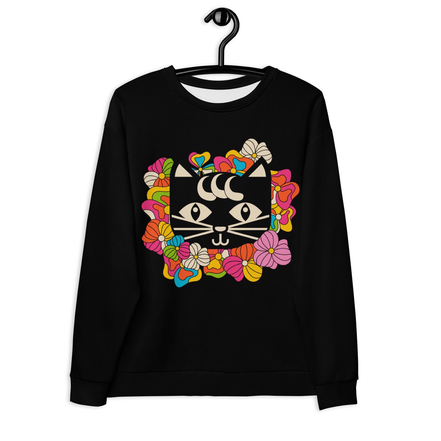 MAGICAT black (just cat) - Unisex Sweatshirt