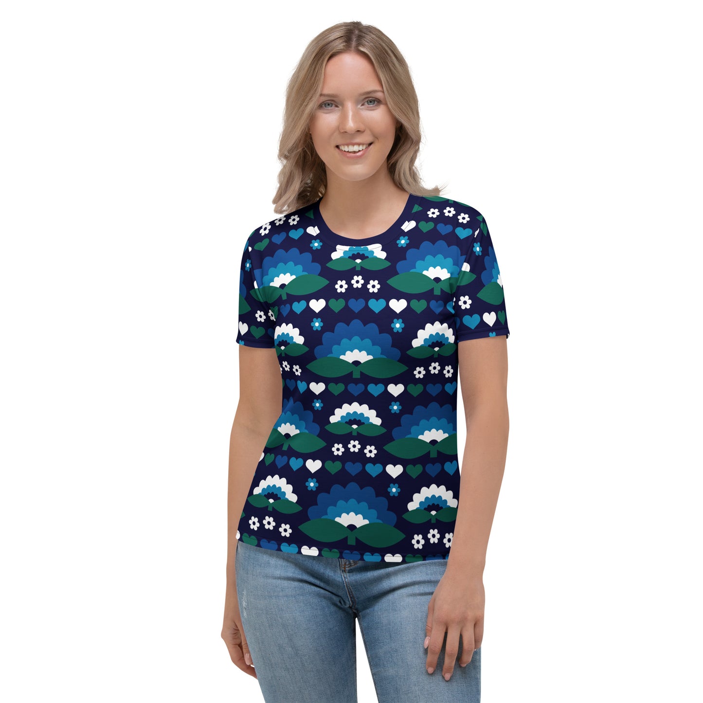 FALL IN LOVE magic blue - Woman's T-Shirt